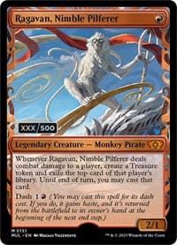 Ragavan, Nimble Pilferer (Serial Numbered) from March of the Machine: Multiverse Legends