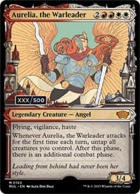 Aurelia, the Warleader (Serial Numbered) from March of the Machine: Multiverse Legends