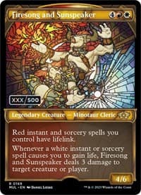 Firesong and Sunspeaker (Serial Numbered) from March of the Machine: Multiverse Legends