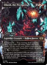 Obosh, the Preypiercer (Serial Numbered) from March of the Machine: Multiverse Legends