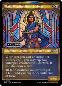 Raff, Weatherlight Stalwart (Serial Numbered) from March of the Machine: Multiverse Legends