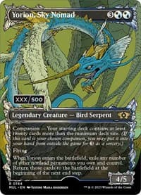 Yorion, Sky Nomad (Serial Numbered) from March of the Machine: Multiverse Legends