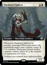 Darksteel Splicer (Extended Art) from Commander: March of the Machine