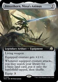 Bitterthorn, Nissa's Animus (Extended Art) from Commander: March of the Machine