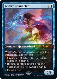 Aether Channeler from Game Day & Store Championship Promos