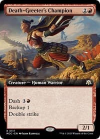 Death-Greeter's Champion (Extended Art) from Commander: March of the Machine