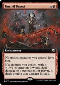 Uncivil Unrest (Extended Art) from Commander: March of the Machine