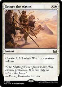 Secure the Wastes from Commander: March of the Machine