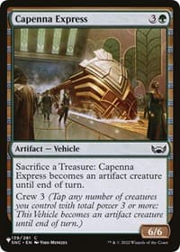 Capenna Express from The List Reprints
