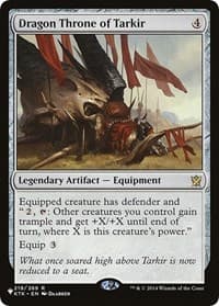 Dragon Throne of Tarkir from The List Reprints