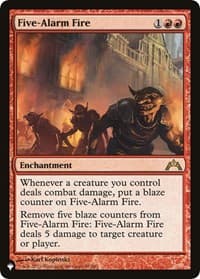 Five-Alarm Fire from The List Reprints