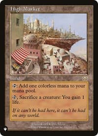 High Market from The List Reprints