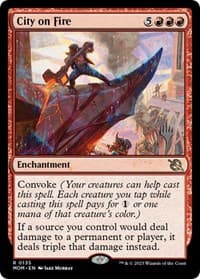 City on Fire from Promo Pack: March of the Machine