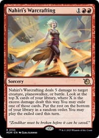 Nahiri's Warcrafting from Promo Pack: March of the Machine