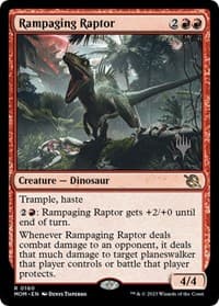 Rampaging Raptor from Promo Pack: March of the Machine