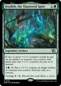 Ozolith, the Shattered Spire from Promo Pack: March of the Machine