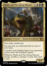 Thalia and The Gitrog Monster from Promo Pack: March of the Machine