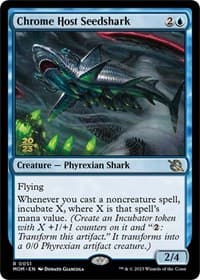 Chrome Host Seedshark from Prerelease Cards