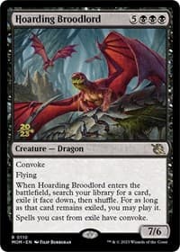 Hoarding Broodlord from Prerelease Cards