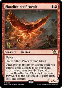 Bloodfeather Phoenix from Prerelease Cards