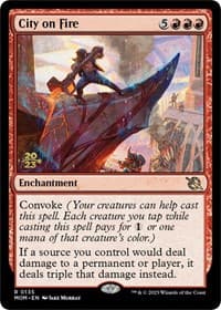 City on Fire from Prerelease Cards