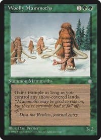 Woolly Mammoths from Ice Age