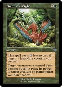 Animist's Might (Retro Frame) from March of the Machine: The Aftermath
