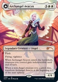 Archangel Avacyn (Display Commander) - Thick Stock from Secret Lair Drop Series