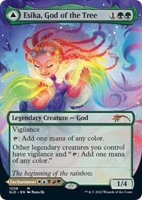 Esika, God of the Tree (Display Commander) - Thick Stock from Secret Lair Drop Series