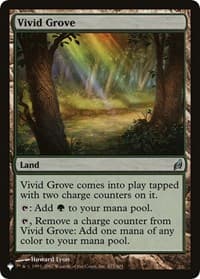 Vivid Grove from The List Reprints