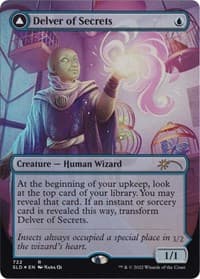 Delver of Secrets (722) from Secret Lair Drop Series