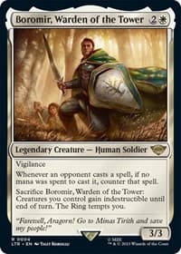 Boromir, Warden of the Tower from Universes Beyond: The Lord of the Rings: Tales of Middle-earth