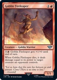 Goblin Fireleaper from Universes Beyond: The Lord of the Rings: Tales of Middle-earth