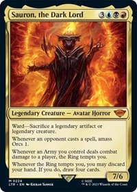 Sauron, the Dark Lord from Universes Beyond: The Lord of the Rings: Tales of Middle-earth