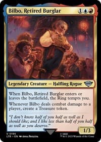 Bilbo, Retired Burglar from Universes Beyond: The Lord of the Rings: Tales of Middle-earth