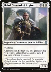 Baird, Steward of Argive from The List Reprints