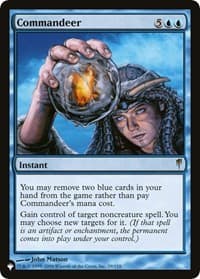 Commandeer from The List Reprints