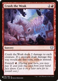 Crush the Weak from The List Reprints