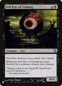 Evil Eye of Urborg from The List Reprints