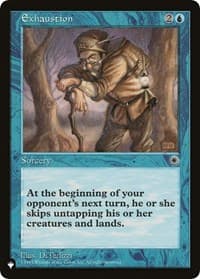 Exhaustion from The List Reprints
