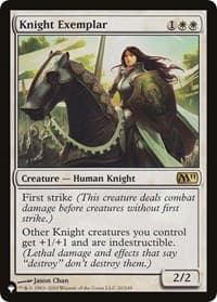 Knight Exemplar (M11) from The List Reprints
