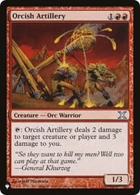 Orcish Artillery from The List Reprints