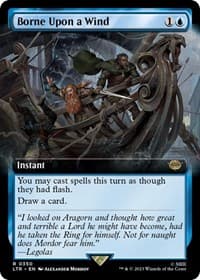 Borne Upon a Wind (Extended Art) from Universes Beyond: The Lord of the Rings: Tales of Middle-earth