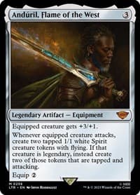 Anduril, Flame of the West from Universes Beyond: The Lord of the Rings: Tales of Middle-earth