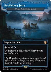 Bucklebury Ferry - Oboro, Palace in the Clouds (Borderless) from Commander: The Lord of the Rings: Tales of Middle-earth
