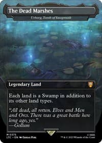 The Dead Marshes - Urborg, Tomb of Yawgmoth from Commander: The Lord of the Rings: Tales of Middle-earth
