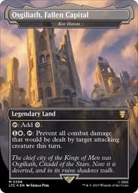 Osgiliath, Fallen Capital - Kor Haven (Surge Foil) from Commander: The Lord of the Rings: Tales of Middle-earth