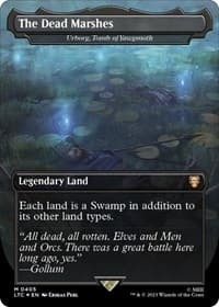 The Dead Marshes - Urborg, Tomb of Yawgmoth (Surge Foil) from Commander: The Lord of the Rings: Tales of Middle-earth