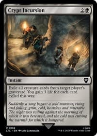 Crypt Incursion from Commander: The Lord of the Rings: Tales of Middle-earth