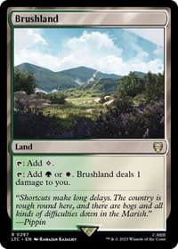 Brushland from Commander: The Lord of the Rings: Tales of Middle-earth